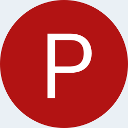 Google review icon. The letter P