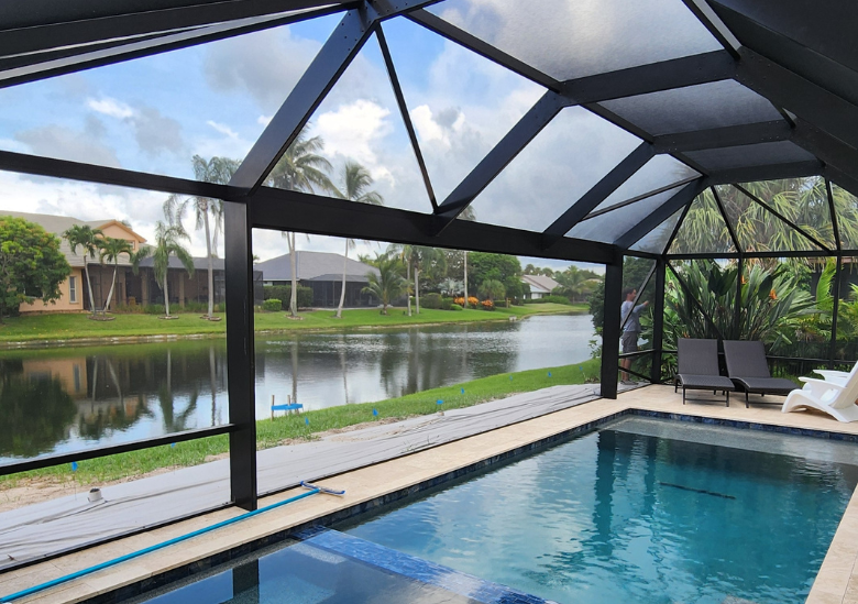 Deal's Custom Aluminum. Custom Screening, Screen Enclosures, Custom Aluminum Work.